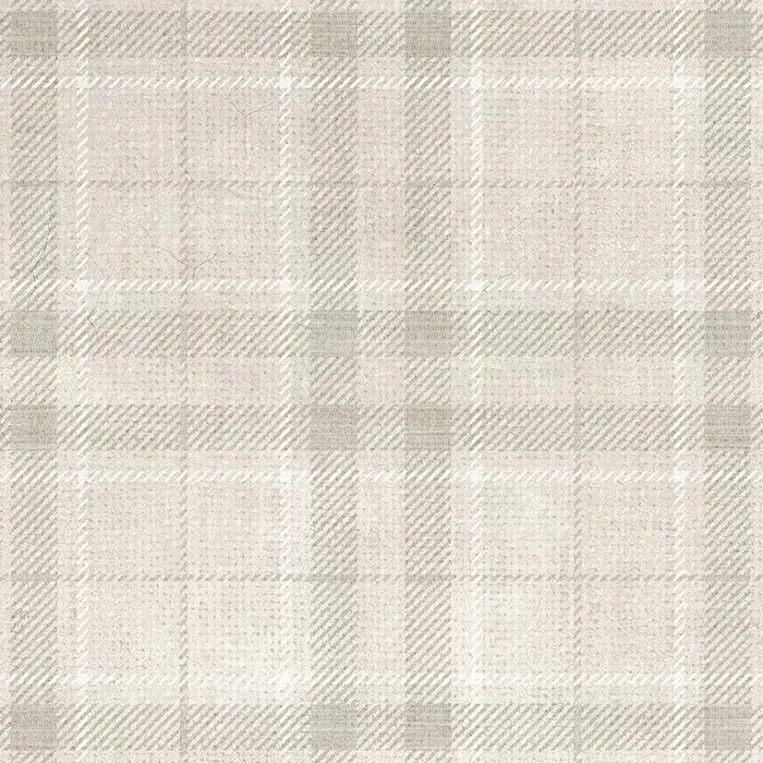 Set Tartan White 60x60